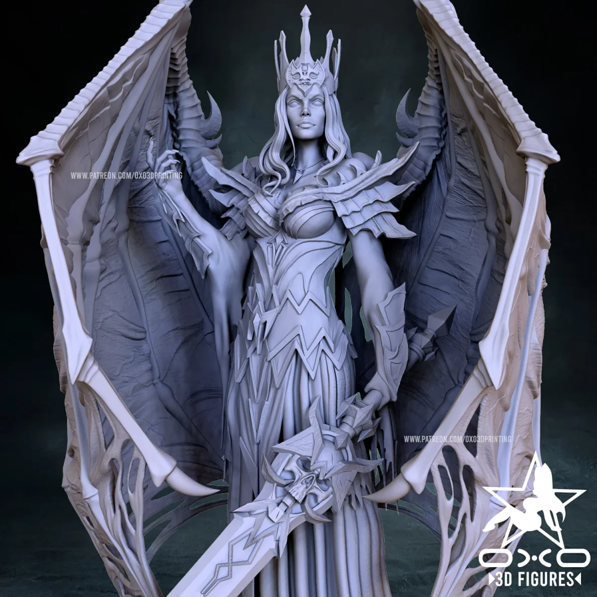 Countess | Fan Art | 3D Printed Resin Model Garage Kit | *Un-Painted* | OXO3D 3