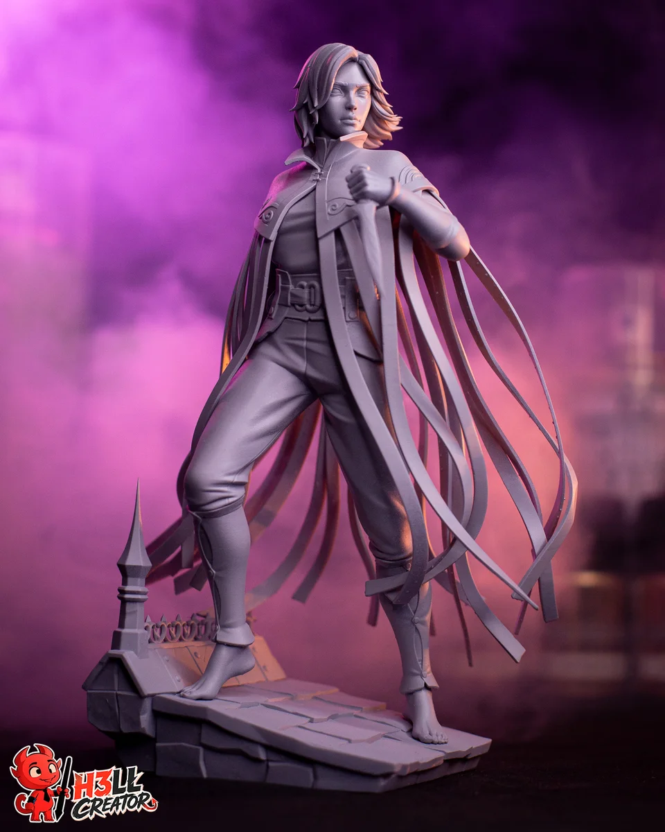 Vin | Fan Art | 3D Printed Resin Model Garage Kit | *Un-Painted* | H3LL Creator 9