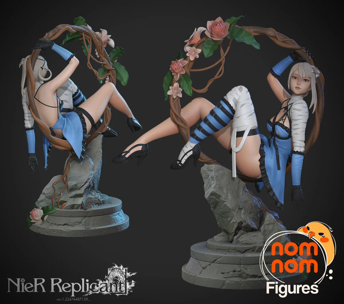 Kaine | Fan Art | 3D Printed Resin Model Garage Kit | *Un-Painted* | Nomnom 8