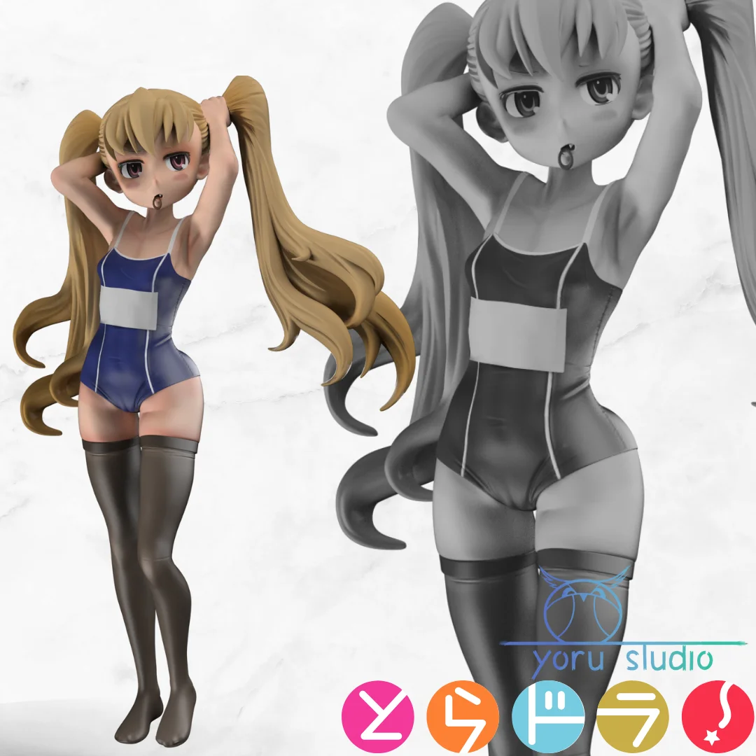 Taiga Aisake | Fan Art | 3D Printed Resin Model Garage Kit | *Un-Painted* | Yoru Studio 3