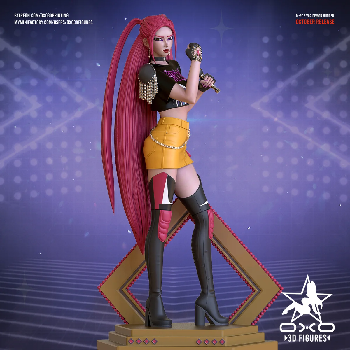 Mira | Fan Art | 3D Printed Resin Model Garage Kit | *Un-Painted* | OXO3D 4