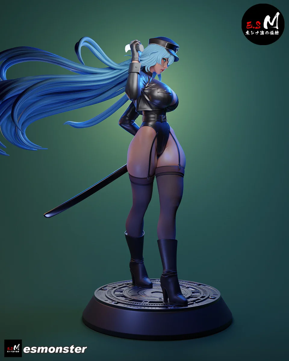 Death General | Fan Art | 3D Printed Resin Model Garage Kit | *Un-Painted* | ES Monster 2