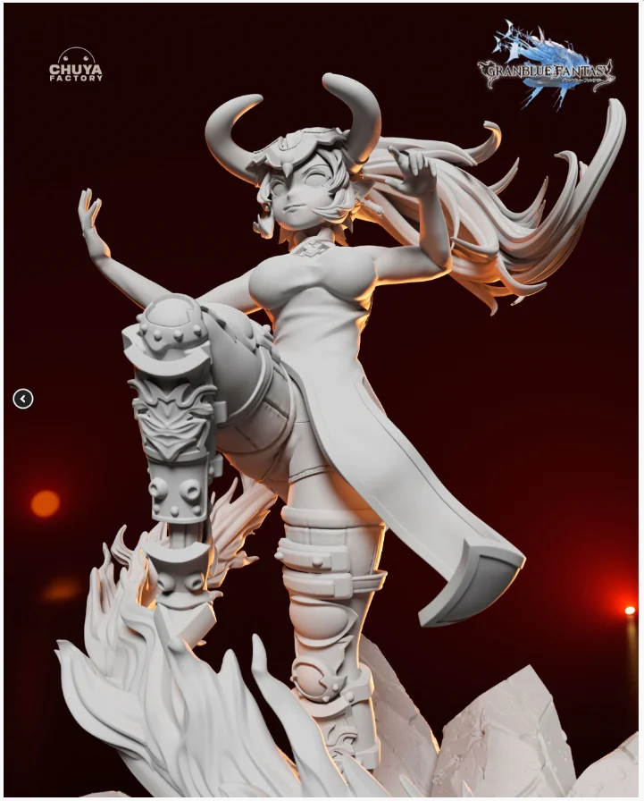 Aliza | Fan Art | 3D Printed Resin Model Garage Kit | *Un-Painted* | Chuya Factory 11