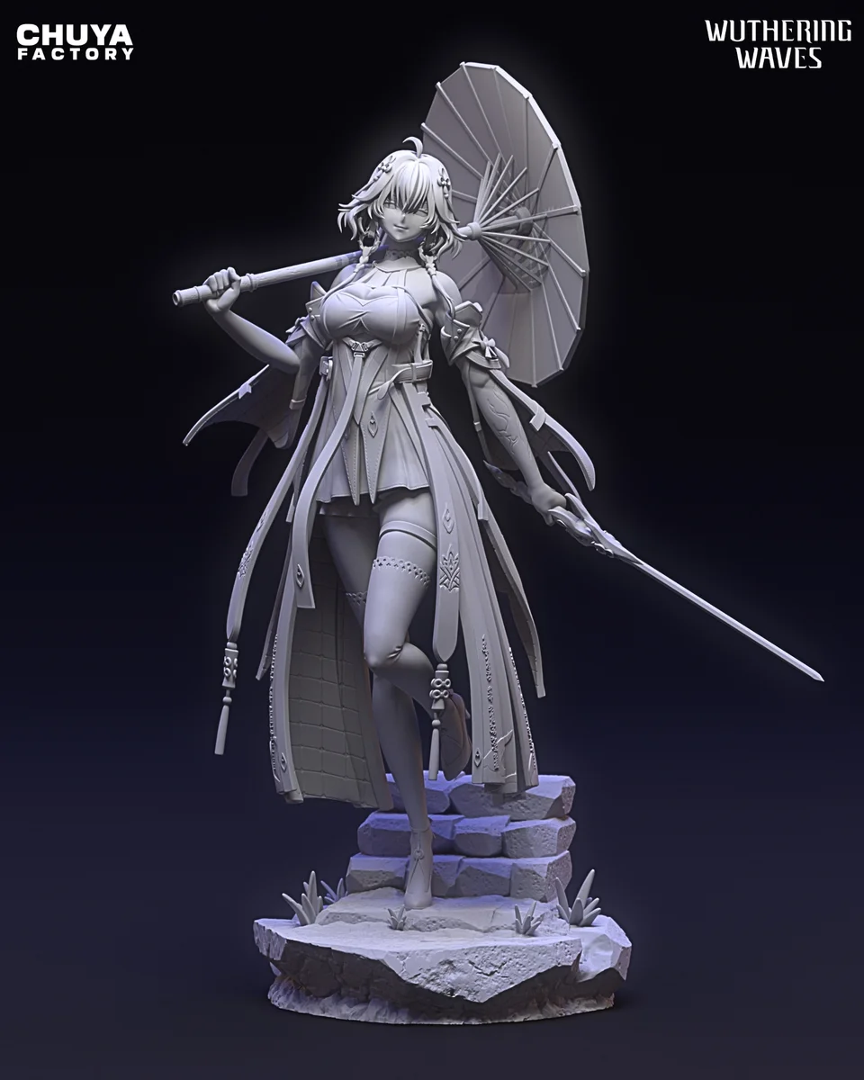 Chang Li | Fan Art | 3D Printed Resin Model Garage Kit | *Un-Painted* | Chuya Factory 15