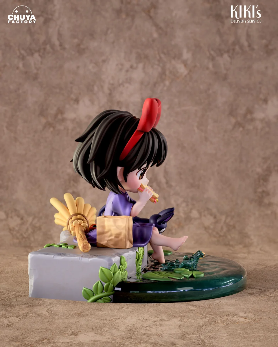 Chibi Kiki | Fan Art | 3D Printed Resin Model Garage Kit | *Un-Painted* | Chuya Factory 5