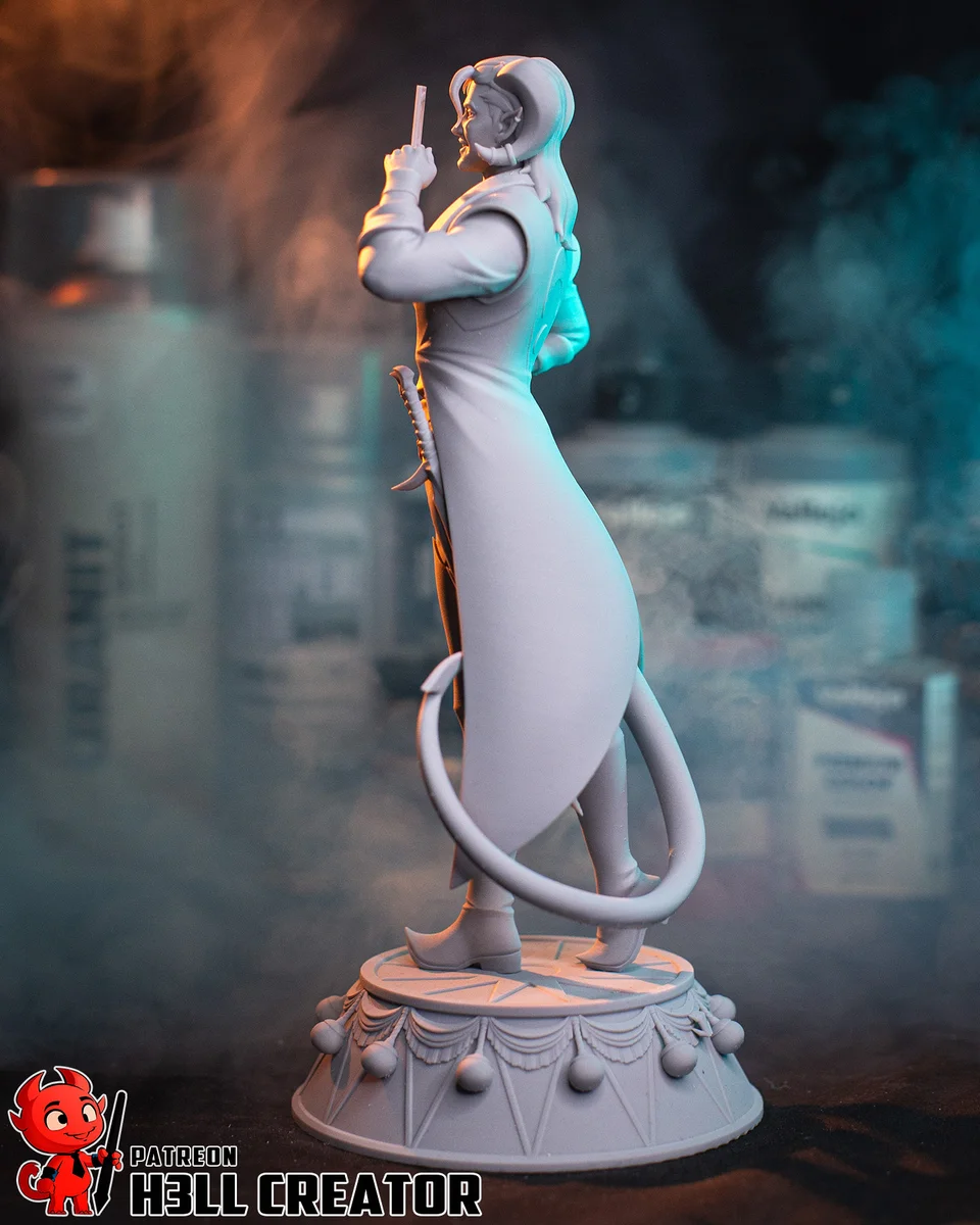 Mollymauk | Fan Art | 3D Printed Resin Model Garage Kit | *Un-Painted* | H3LL Creator 11