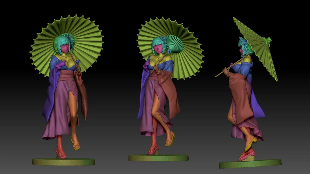 Mio | Fan Art | 3D Printed Resin Model Garage Kit | *Un-Painted* | Sin3Dstudio 7