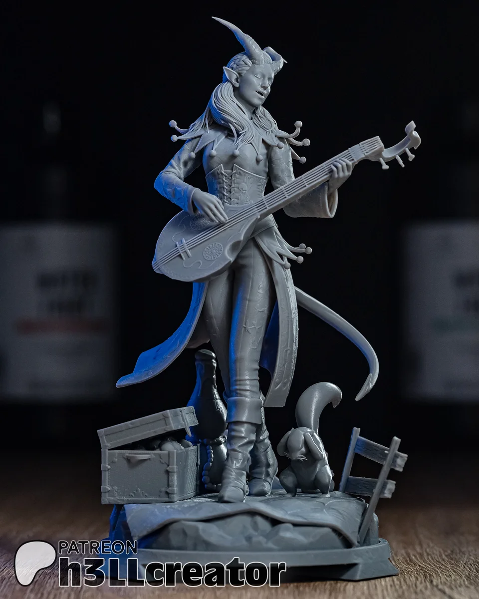 Alfira | Fan Art | 3D Printed Resin Model Garage Kit | *Un-Painted* | H3LL Creator 6