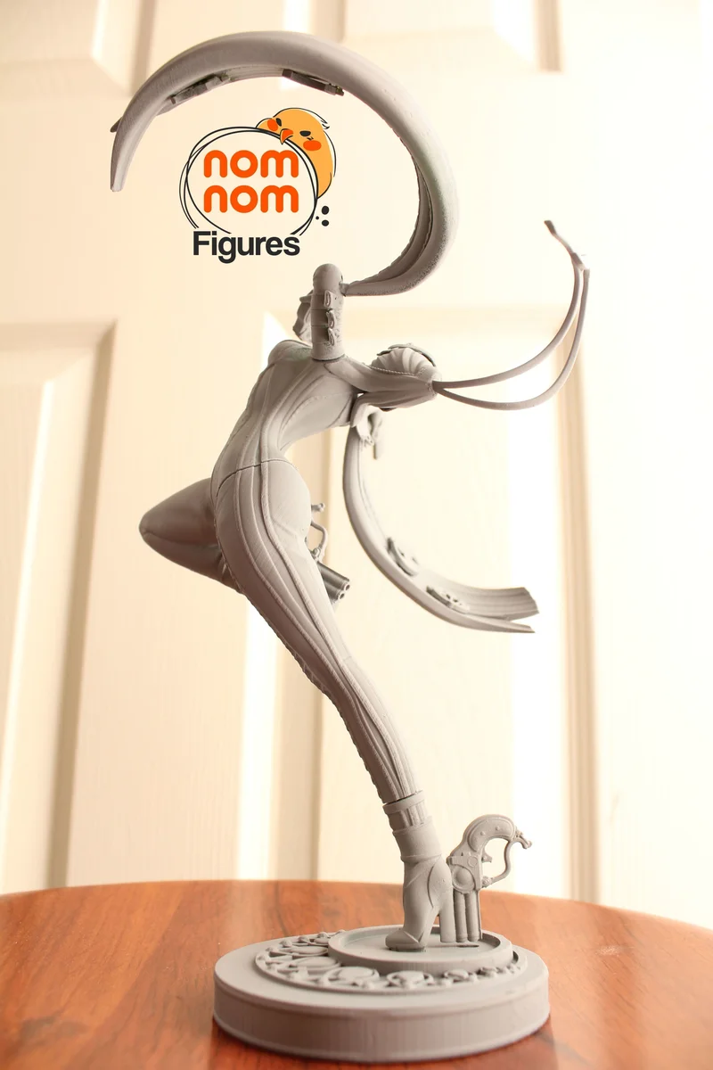 Bayonetta | Fan Art | 3D Printed Resin Model Garage Kit | *Un-Painted* | Nomnom 4