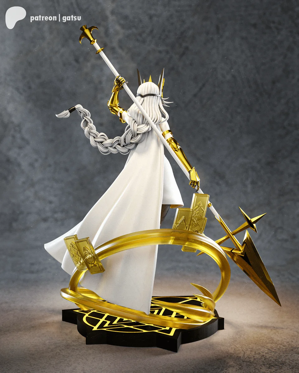 Queen | Fan Art | 3D Printed Resin Model Garage Kit | *Un-Painted* | Gatsu Studios 4