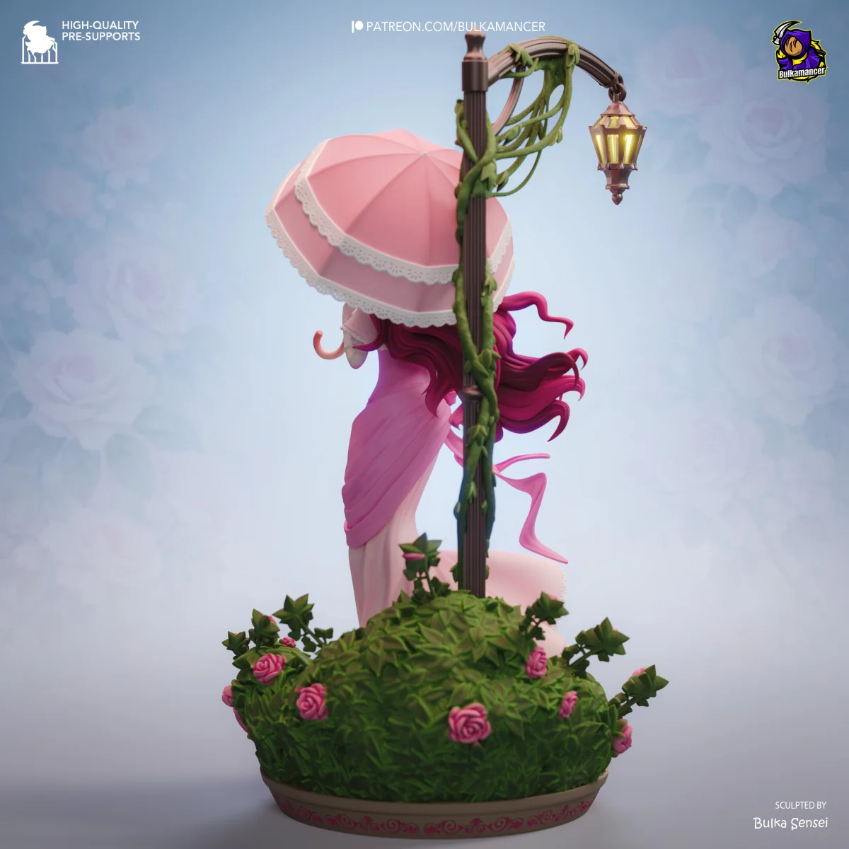 Penelope Eckhart | Fan Art | 3D Printed Resin Model Garage Kit | *Un-Painted* | Bulkamancer 3