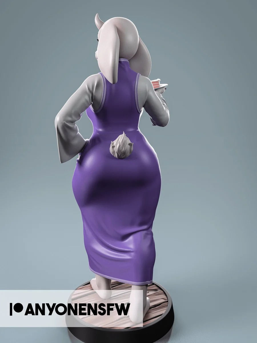 Goat | Fan Art | 3D Printed Resin Model Garage Kit | *Un-Painted* | AnyoneNSFW 2