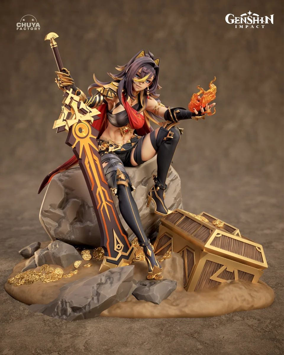 Dehya | Fan Art | 3D Printed Resin Model Garage Kit | *Un-Painted* | Chuya Factory 3