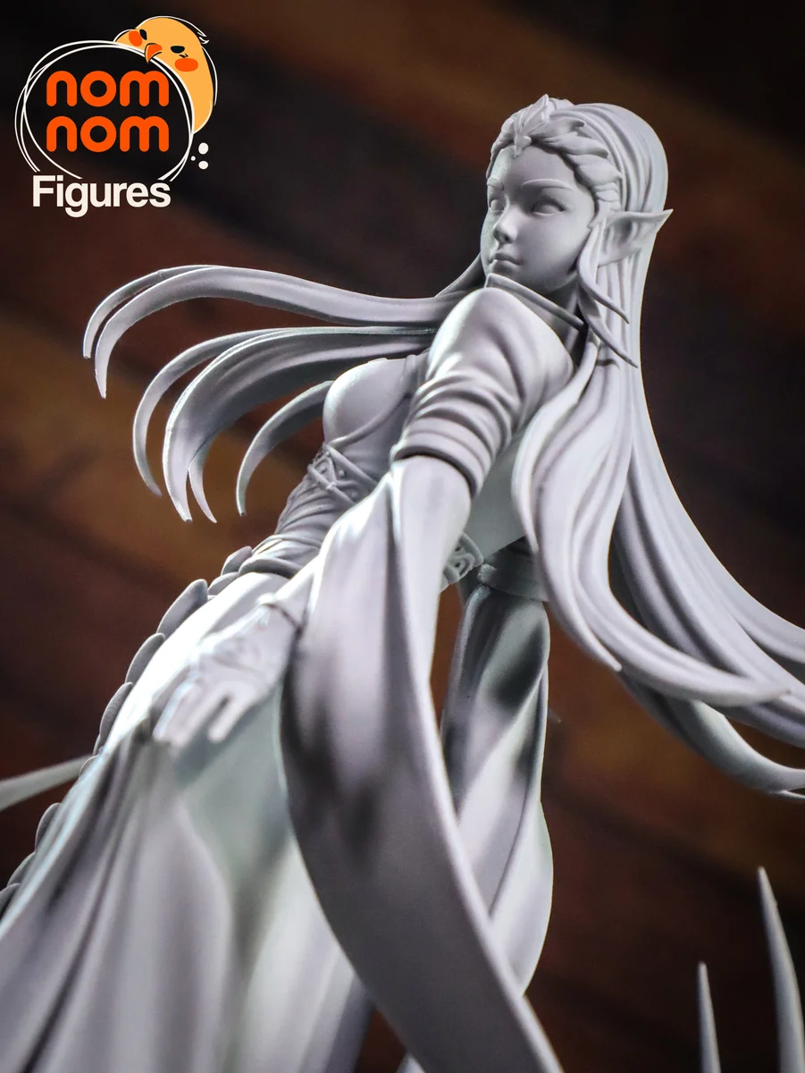 Princess Zelda | Fan Art | 3D Printed Resin Model Garage Kit | *Un-Painted* | Nomnom 5