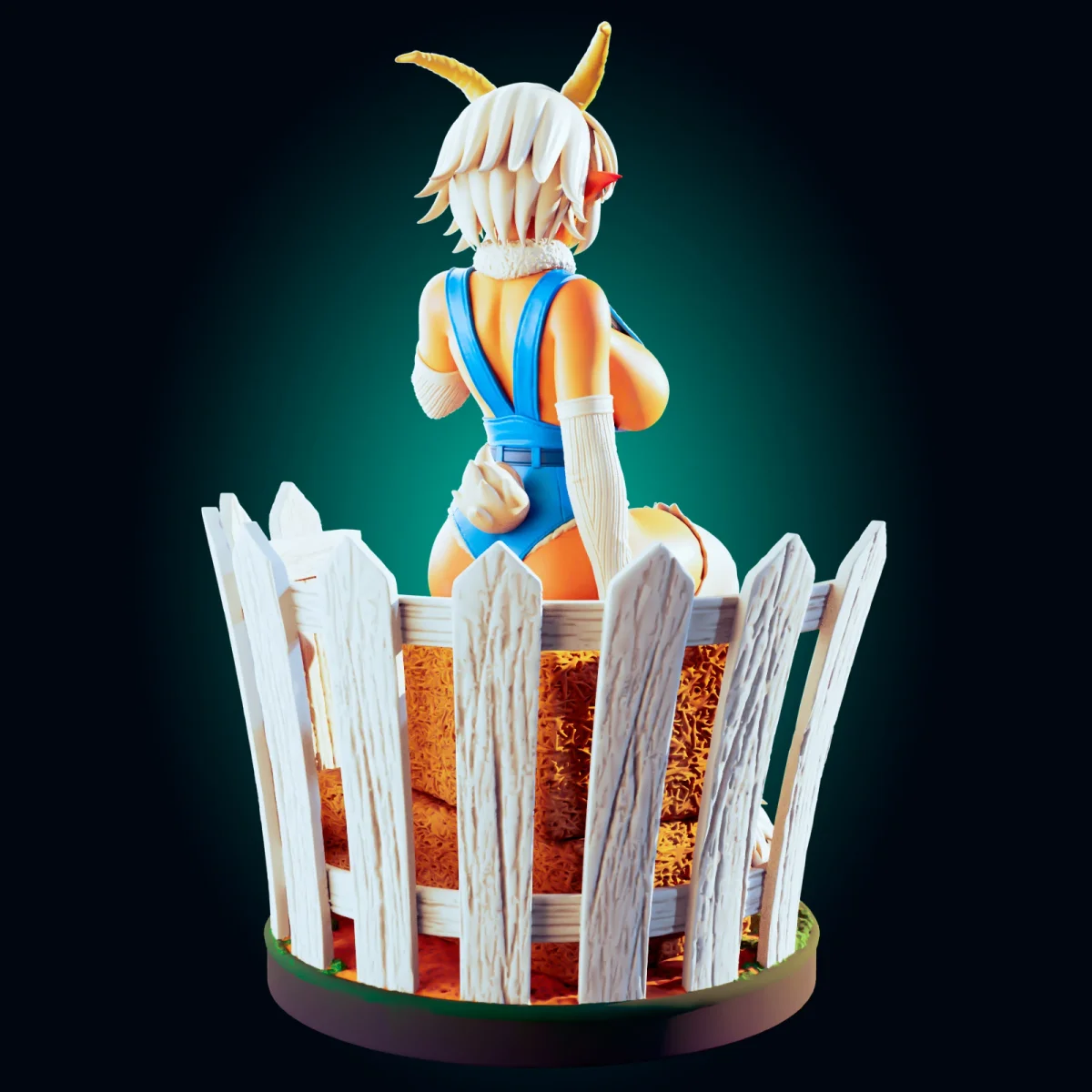 Saane | Fan Art | 3D Printed Resin Model Garage Kit | *Un-Painted* | Officer Rhu 2