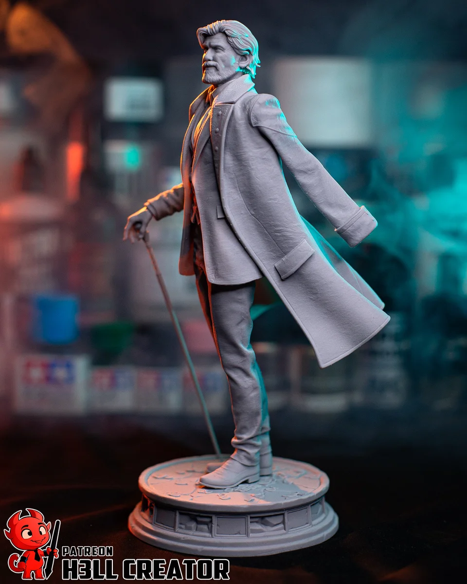Renoir | Fan Art | 3D Printed Resin Model Garage Kit | *Un-Painted* | H3LL Creator 11