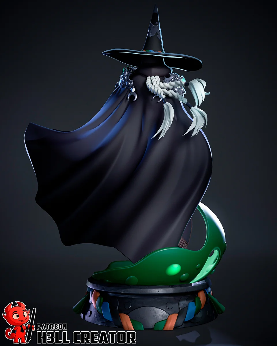 Hecate | Fan Art | 3D Printed Resin Model Garage Kit | *Un-Painted* | H3LL Creator 11