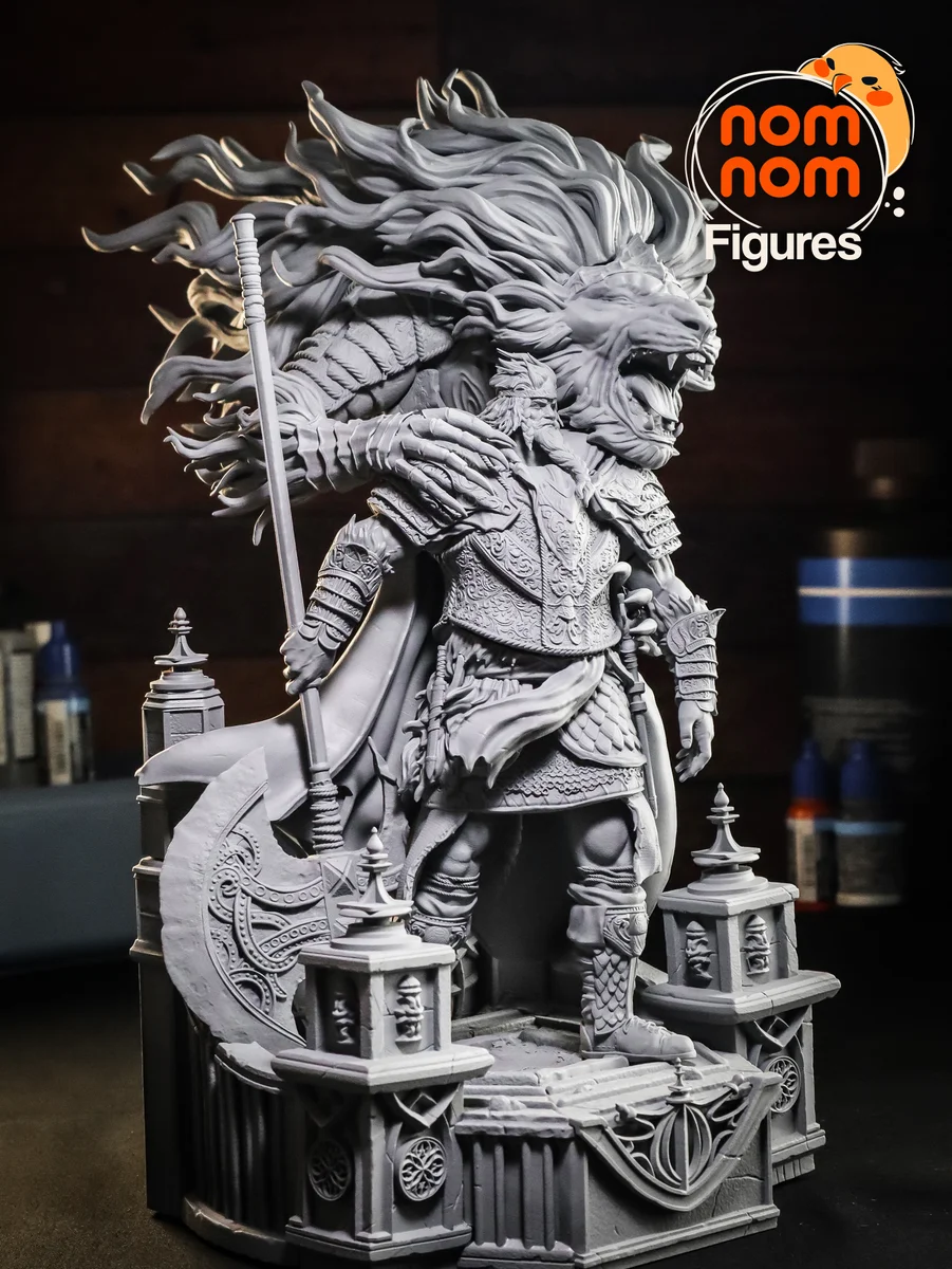 Godfrey | Fan Art | 3D Printed Resin Model Garage Kit | *Un-Painted* | Nomnom 11
