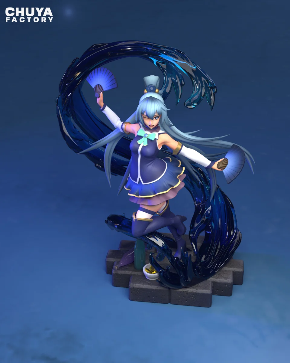 Aqua | Fan Art | 3D Printed Resin Model Garage Kit | *Un-Painted* | Chuya Factory 6