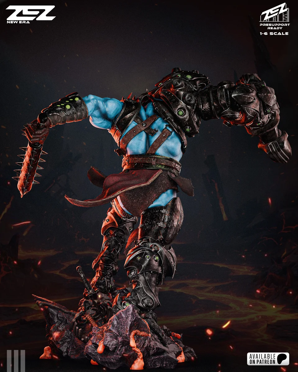 Trap Jaw | Fan Art | 3D Printed Resin Model Garage Kit | *Un-Painted* | ZEZ Studio 4