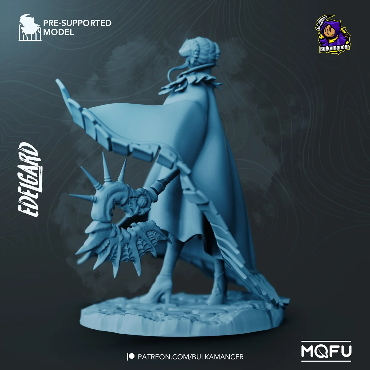 Edelgard | Fan Art | 3D Printed Resin Model Garage Kit | *Un-Painted* | Bulkamancer 3