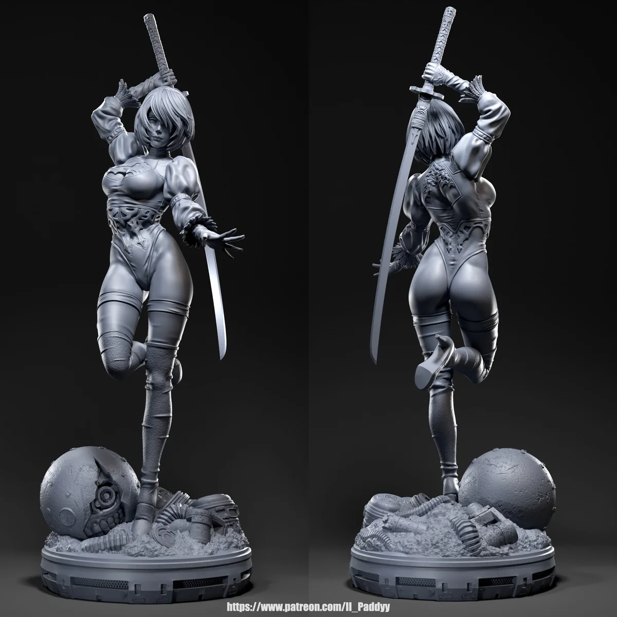 Battle Droid | Fan Art | 3D Printed Resin Model Garage Kit | *Un-Painted* | Il Paddyy 6