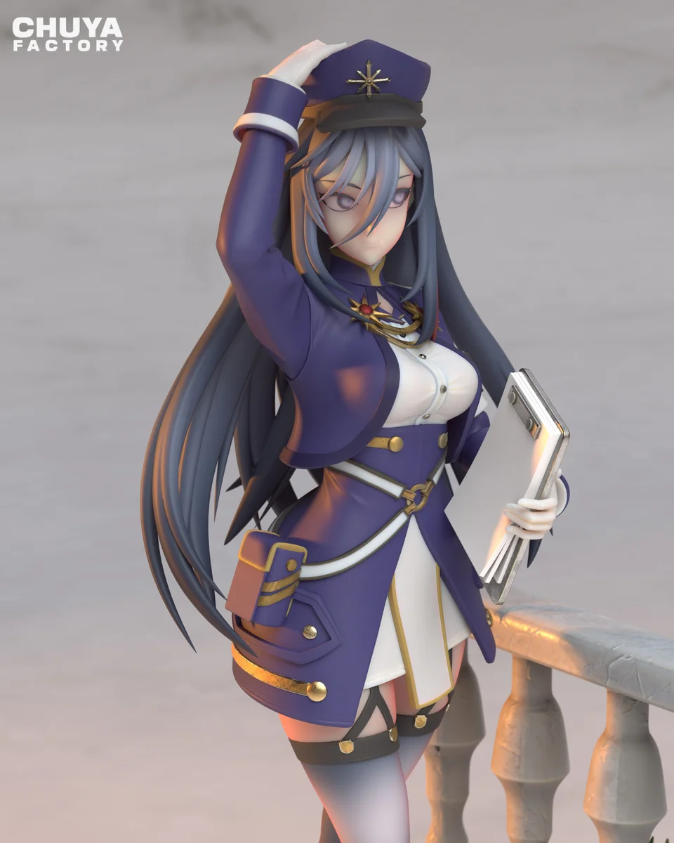 Vladilena Milizé | Fan Art | 3D Printed Resin Model Garage Kit | *Un-Painted* | Chuya Factory 3