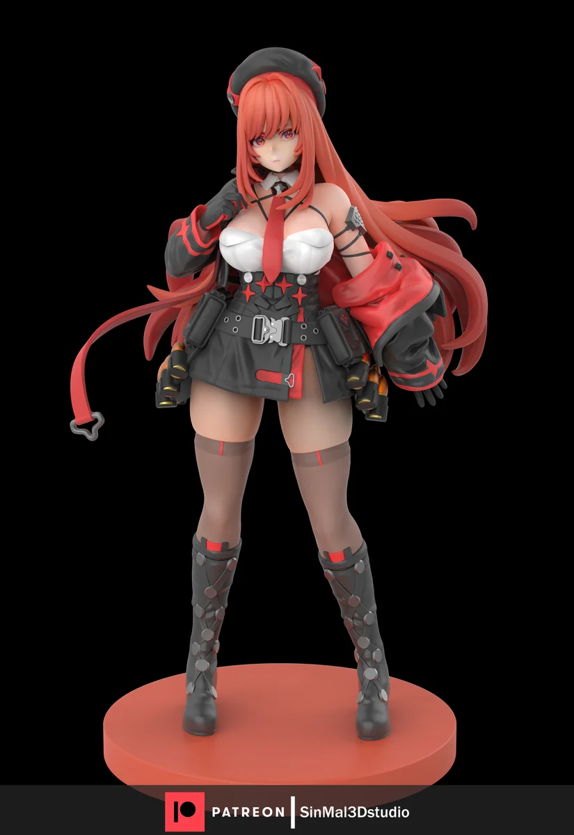 Rapi | Fan Art | 3D Printed Resin Model Garage Kit | *Un-Painted* | Sin3Dstudio 3
