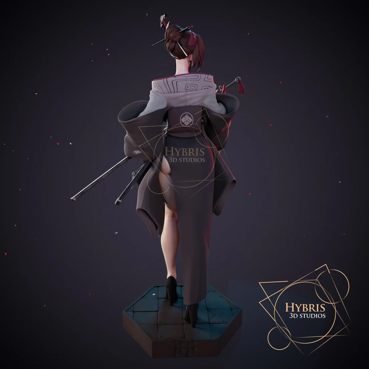 The Assassin | Fan Art | 3D Printed Resin Model Garage Kit | *Un-Painted* | Hybris Studio 3
