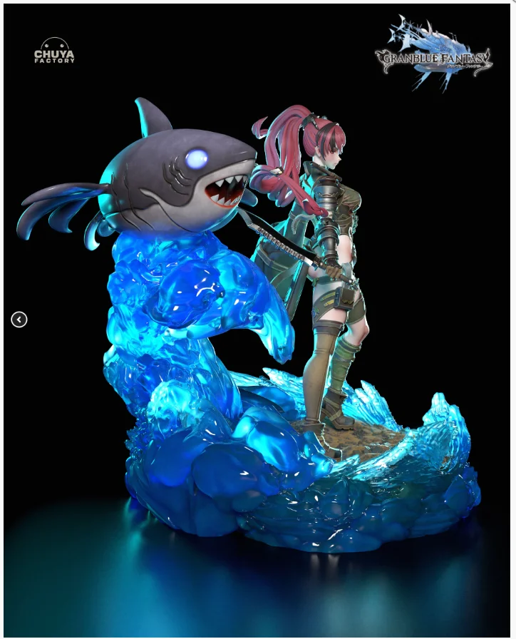 Meg | Fan Art | 3D Printed Resin Model Garage Kit | *Un-Painted* | Chuya Factory 8