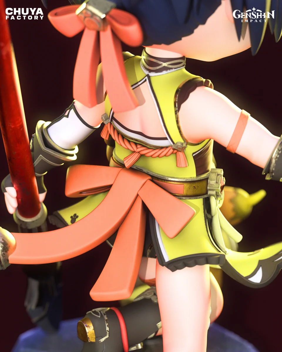 Chibi Xiangling | Fan Art | 3D Printed Resin Model Garage Kit | *Un-Painted* | Chuya Factory 11
