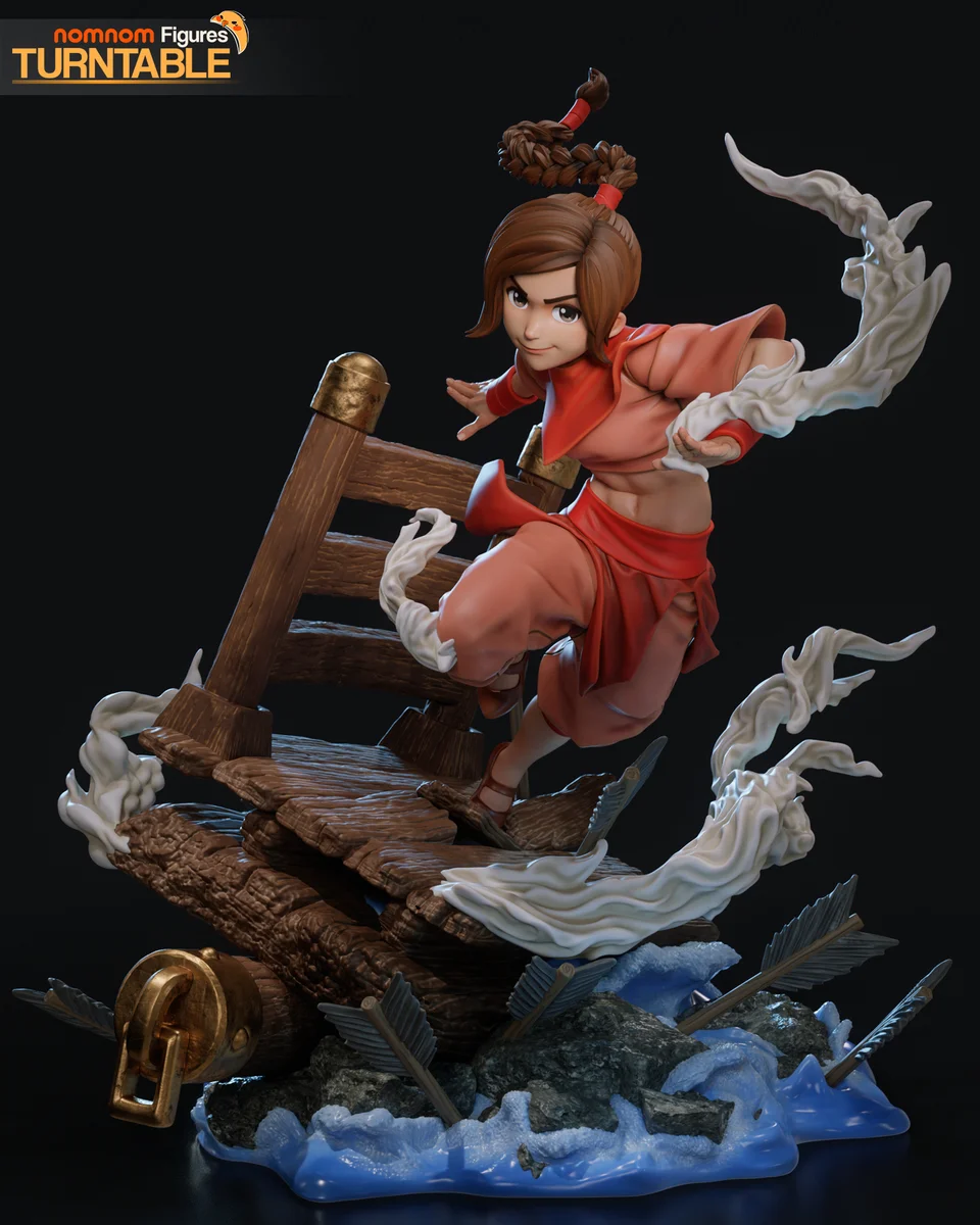 Ty Lee | Fan Art | 3D Printed Resin Model Garage Kit | *Un-Painted* | Nomnom 5