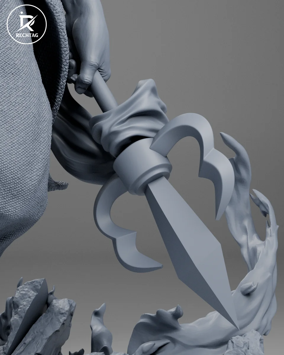 Ryomen Sukuna | Fan Art | 3D Printed Resin Model Garage Kit | *Un-Painted* | Rechtag 23