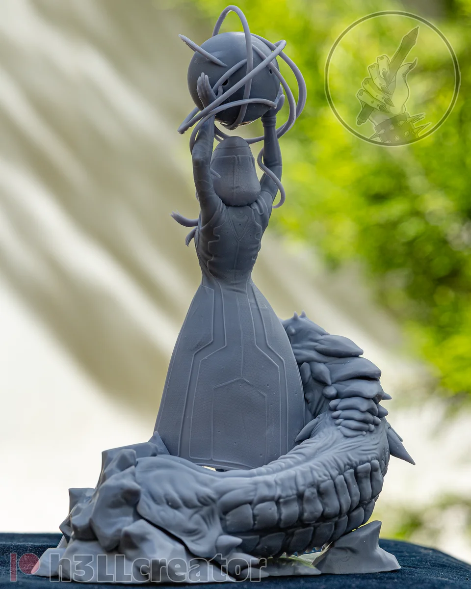 Maya | Fan Art | 3D Printed Resin Model Garage Kit | *Un-Painted* | H3LL Creator 10
