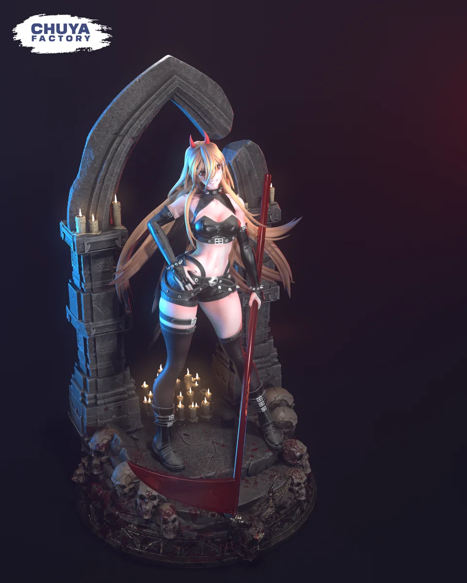 Power | Fan Art | 3D Printed Resin Model Garage Kit | *Un-Painted* | Chuya Factory 4