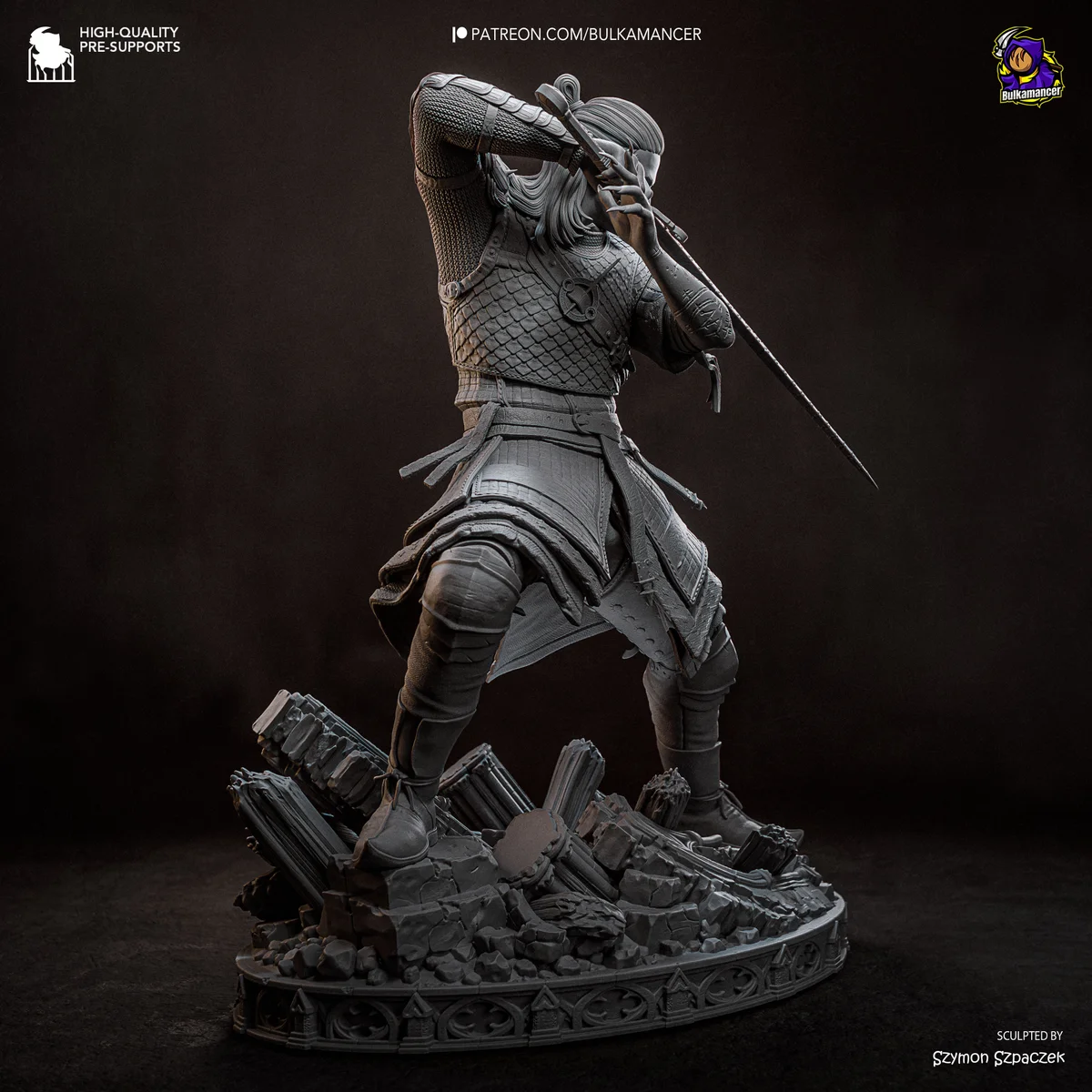 Coen | Fan Art | 3D Printed Resin Model Garage Kit | *Un-Painted* | Bulkamancer 12