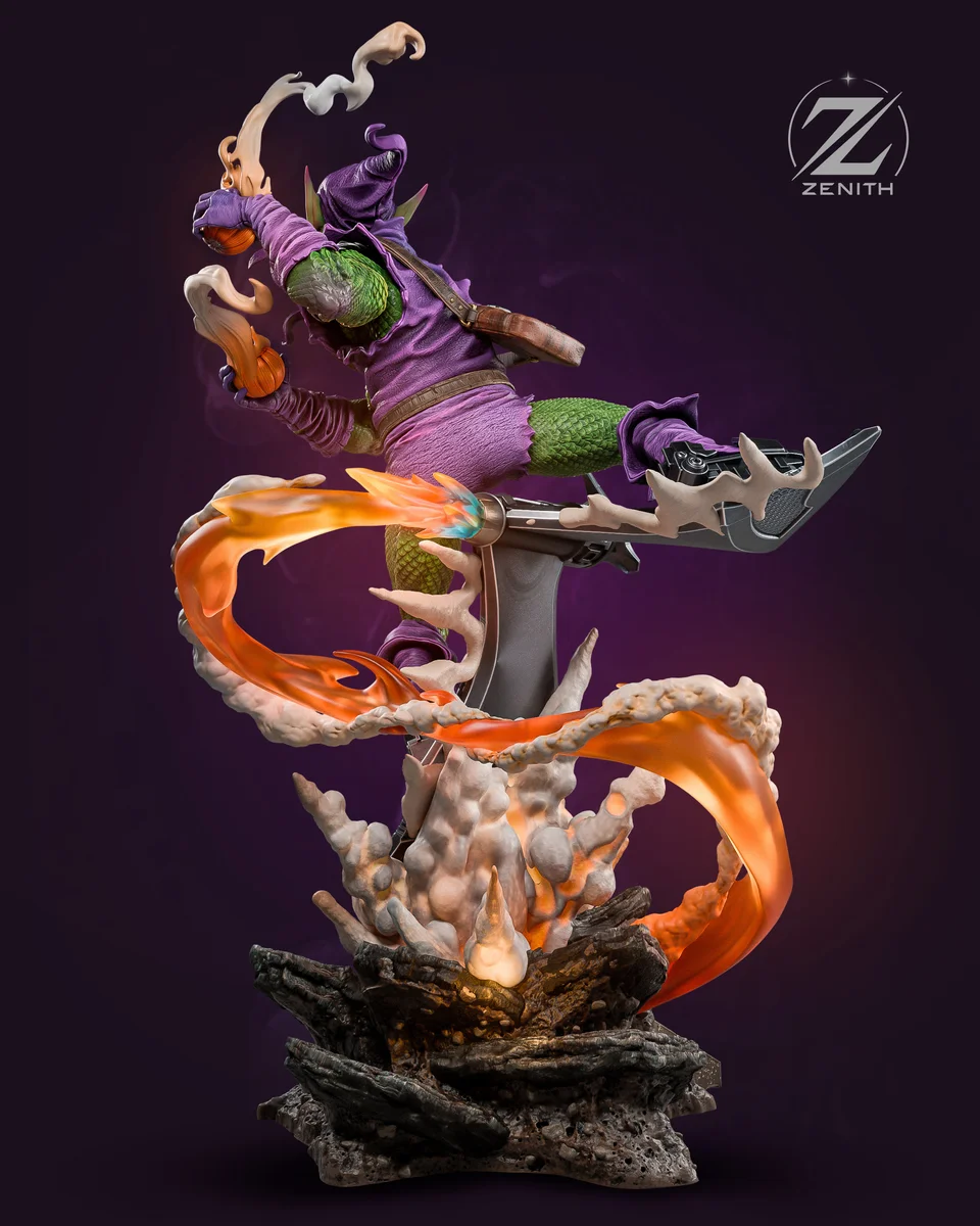 Green Goblin | Fan Art | 3D Printed Resin Model Garage Kit | *Un-Painted* | Zenith Studios 7