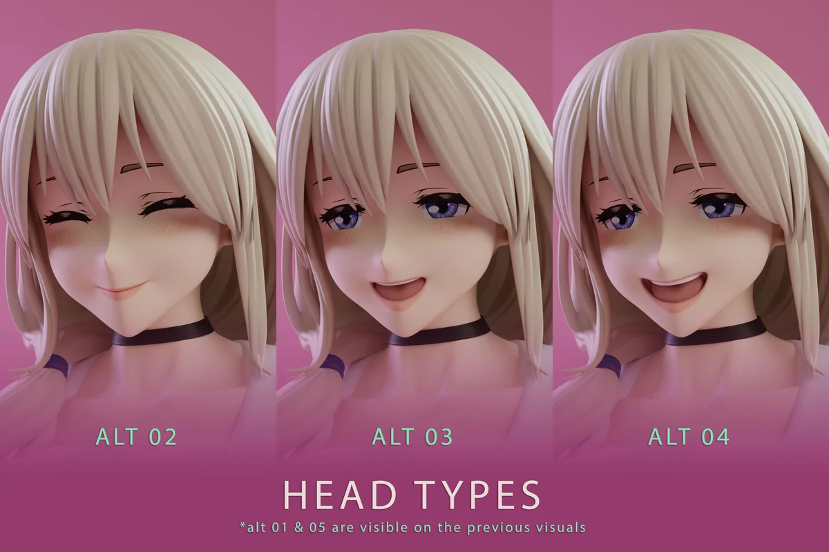 Uzaki Tsuki | Fan Art | 3D Printed Resin Model Garage Kit | *Un-Painted* | KiTNo 7