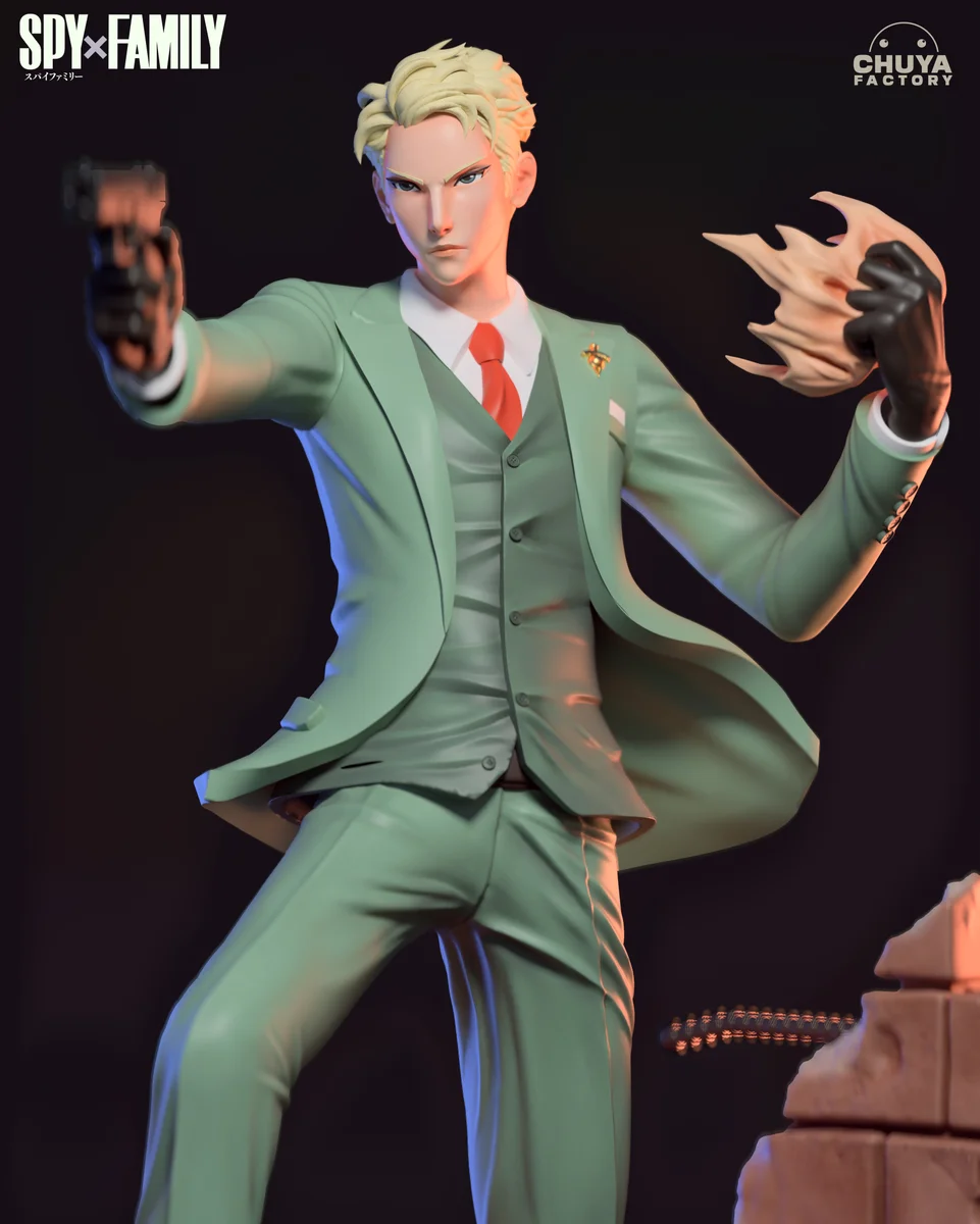 Loid Forger | Fan Art | 3D Printed Resin Model Garage Kit | *Un-Painted* | Chuya Factory