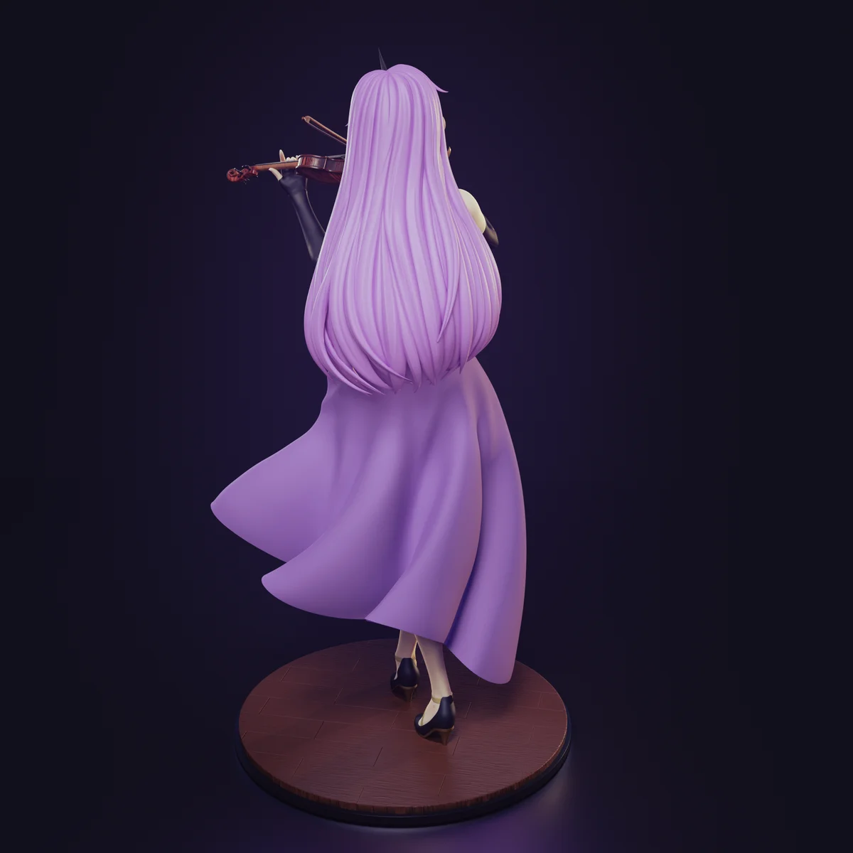 Shion | Fan Art | 3D Printed Resin Model Garage Kit | *Un-Painted* | Inari Figure 3