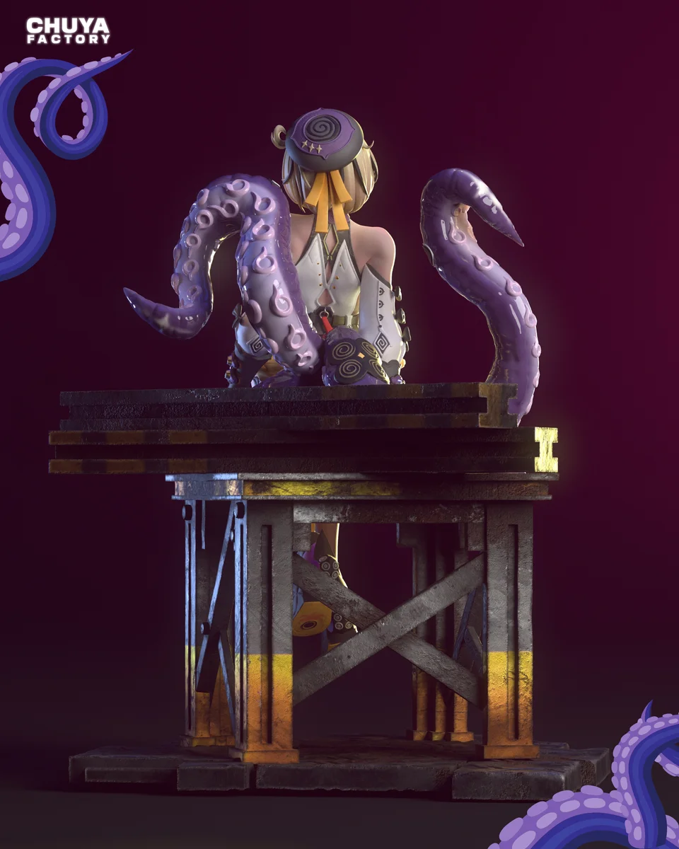 Yidhari | Fan Art | 3D Printed Resin Model Garage Kit | *Un-Painted* | Chuya Factory 3