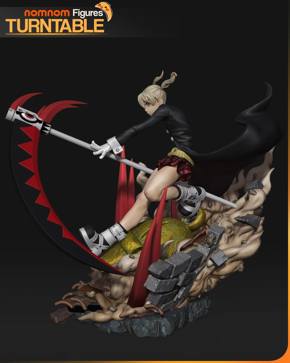 Maka | Fan Art | 3D Printed Resin Model Garage Kit | *Un-Painted* | Nomnom 7