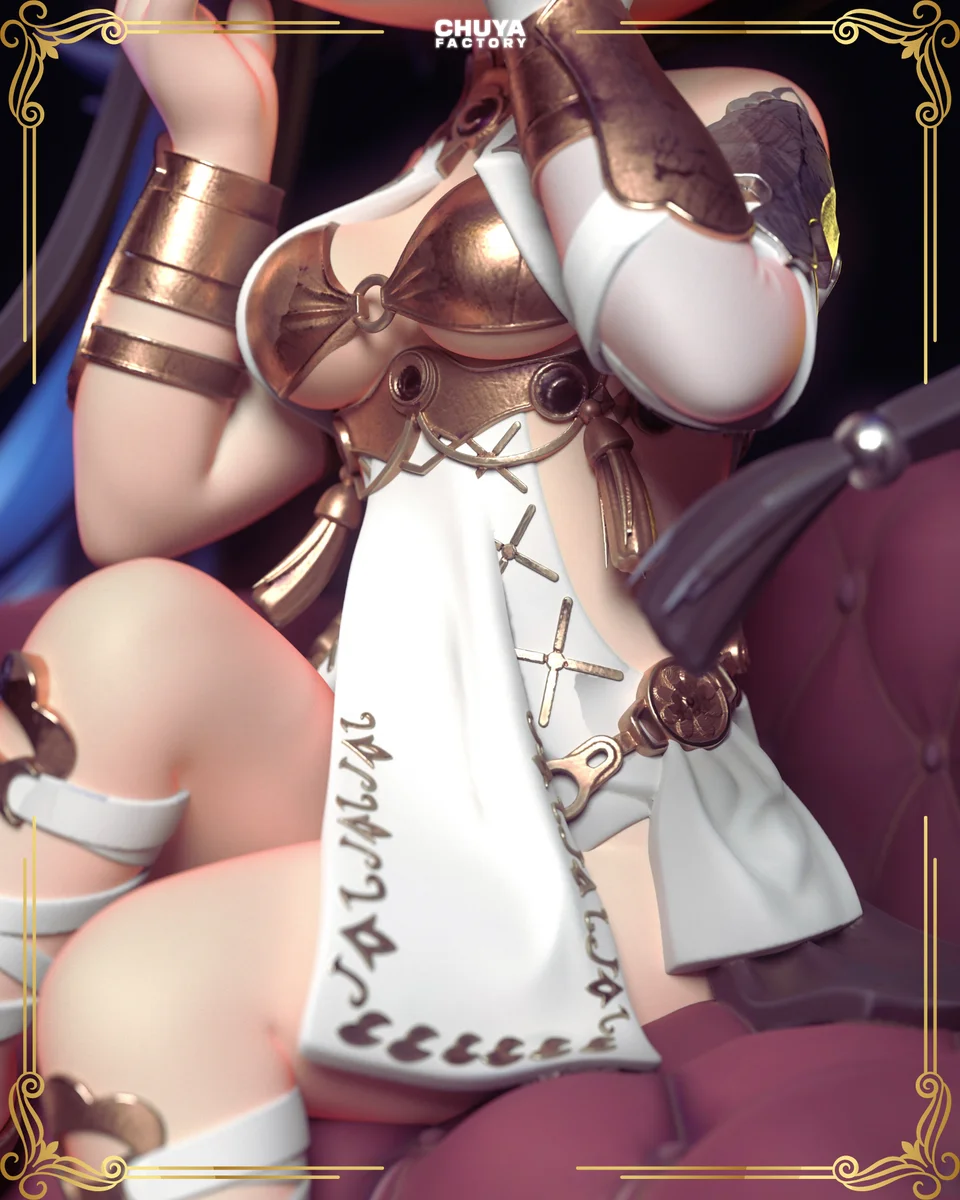 Chibi Iuno | Fan Art | 3D Printed Resin Model Garage Kit | *Un-Painted* | Chuya Factory 8
