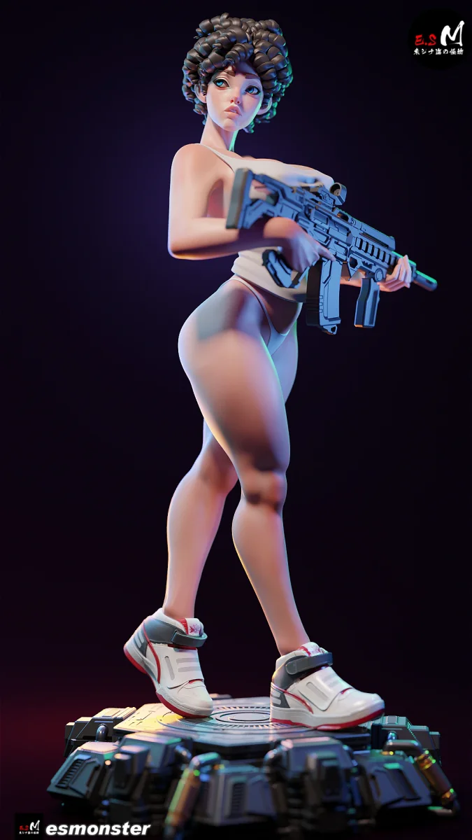 Ellen Ripley | Fan Art | 3D Printed Resin Model Garage Kit | *Un-Painted* | ES Monster 3