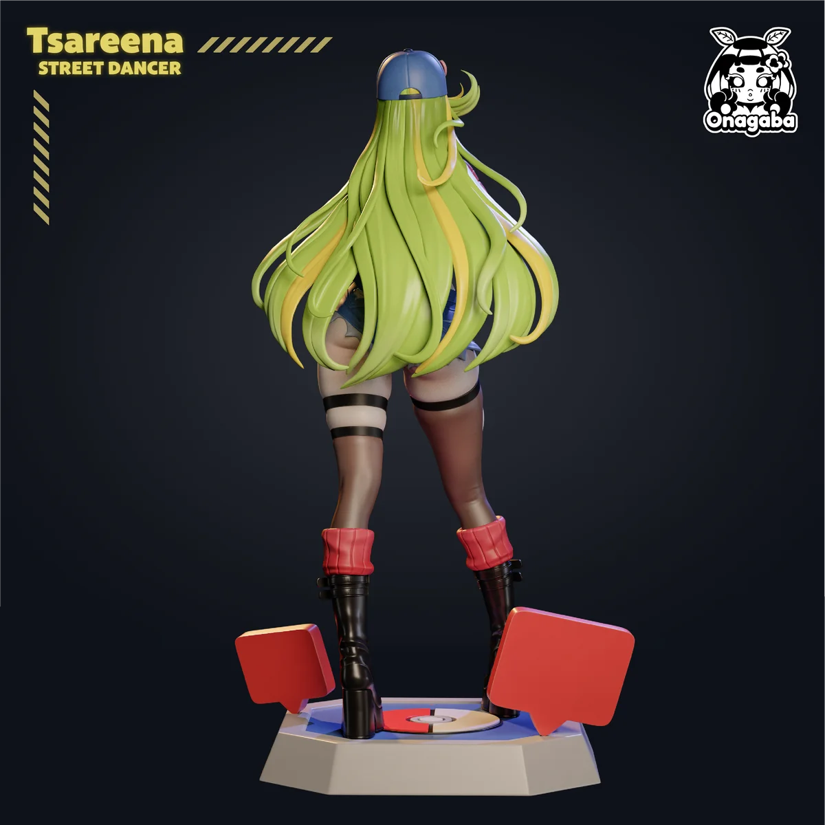 Tsareena | Fan Art | 3D Printed Resin Model Garage Kit | *Un-Painted* | ONAGABA 4