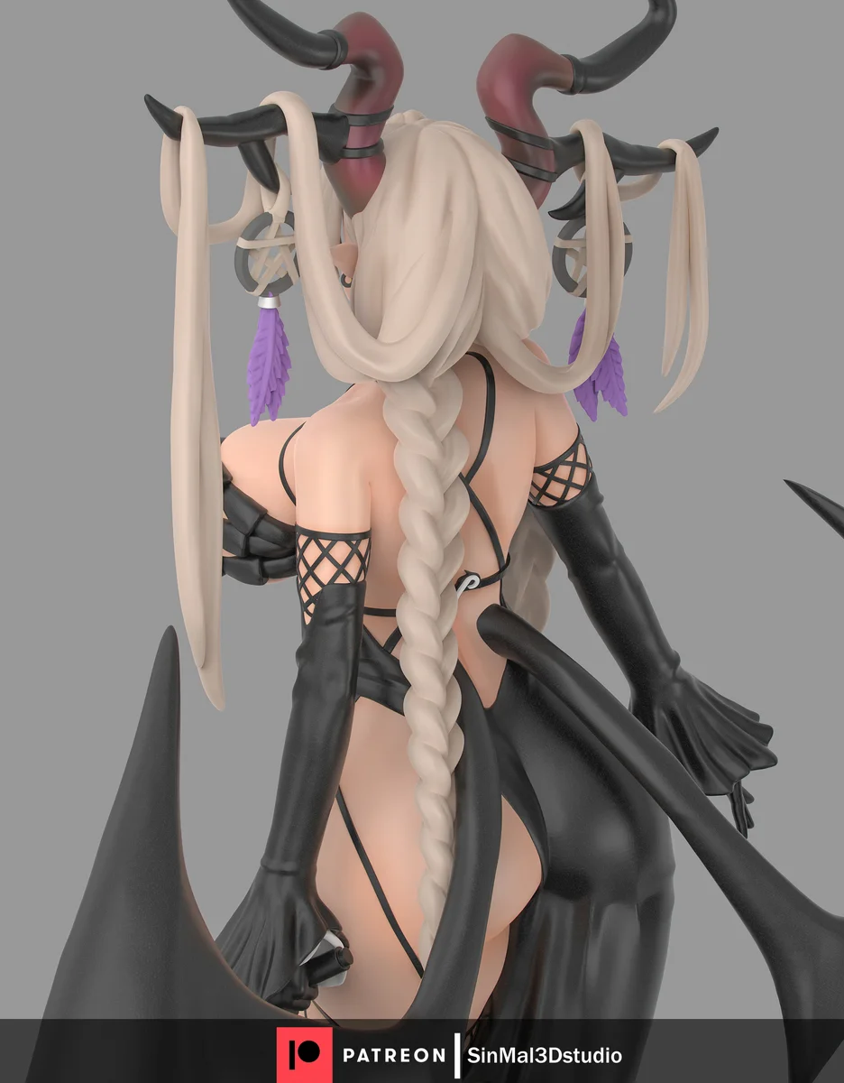 Devil Owari | Fan Art | 3D Printed Resin Model Garage Kit | *Un-Painted* | Sin3Dstudio 7