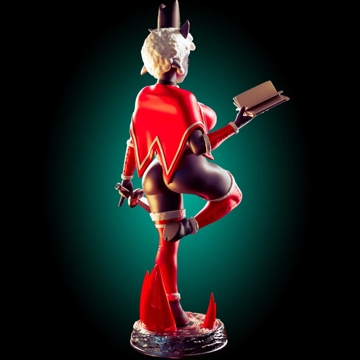 Lamb Chop | Fan Art | 3D Printed Resin Model Garage Kit | *Un-Painted* | Officer Rhu 3