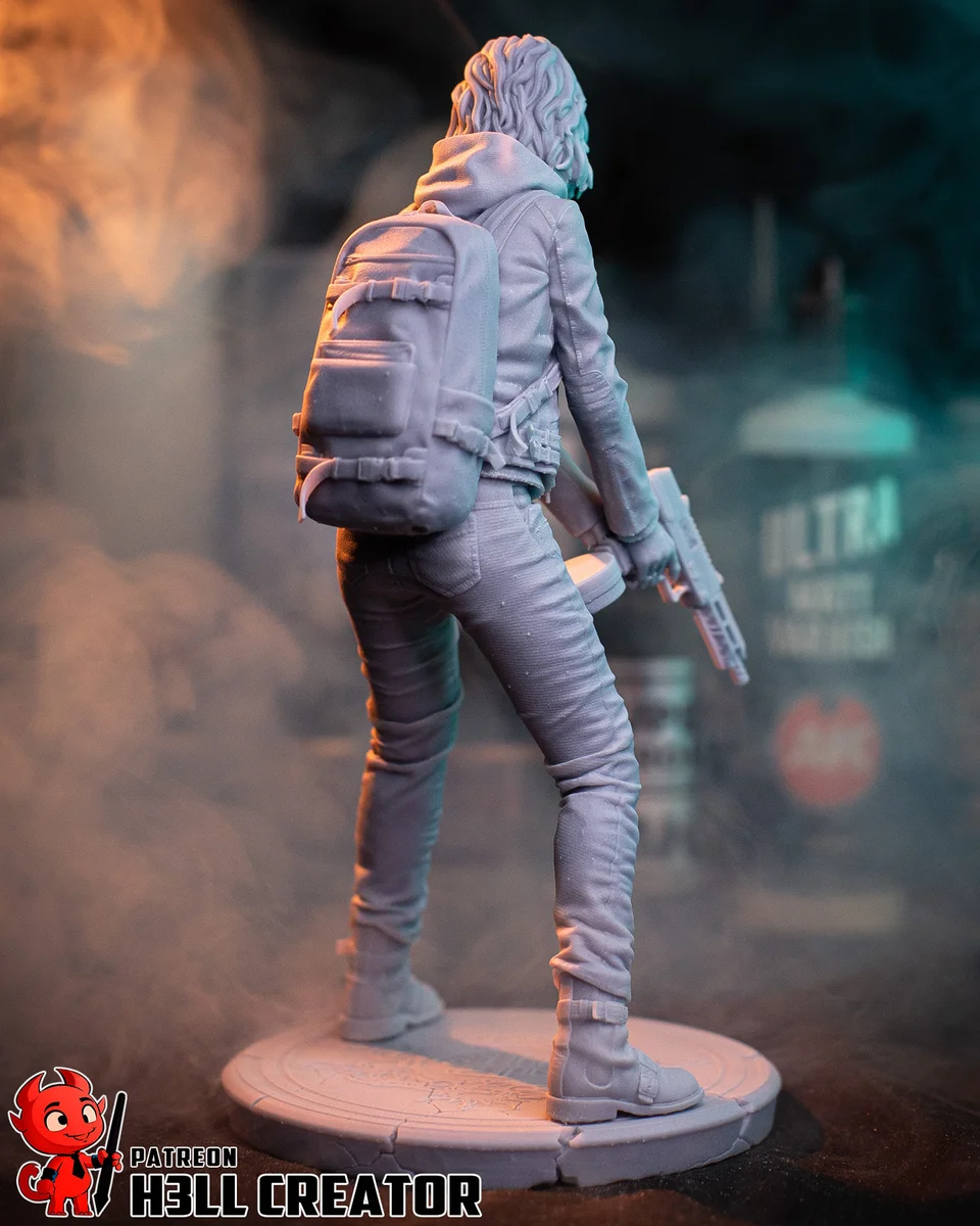 Grace Ashcroft | Fan Art | 3D Printed Resin Model Garage Kit | *Un-Painted* | H3LL Creator 12