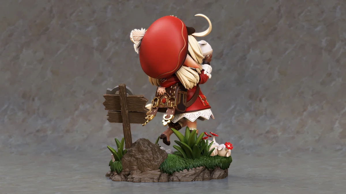 Chibi Klee | Fan Art | 3D Printed Resin Model Garage Kit | *Un-Painted* | Chuya Factory 4