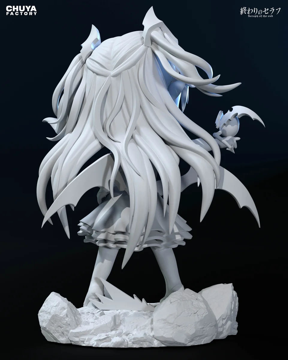 Chibi Krul Tepes | Fan Art | 3D Printed Resin Model Garage Kit | *Un-Painted* | Chuya Factory 13